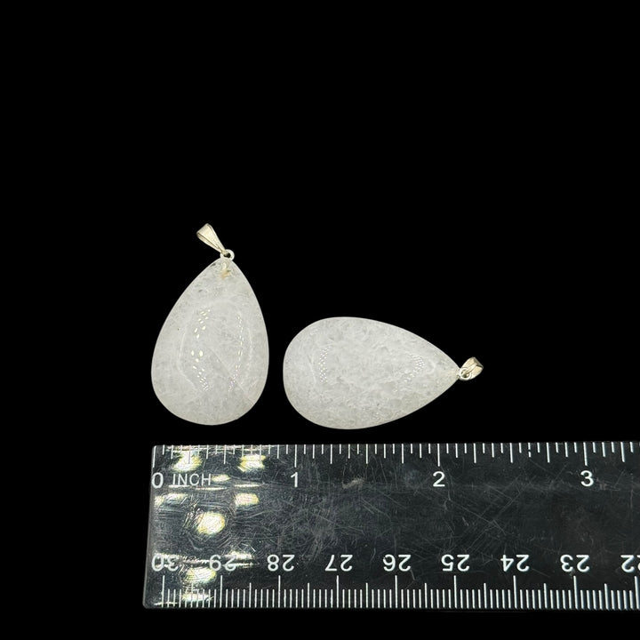 Quartz Teardrop Pendant - Funky Stuff