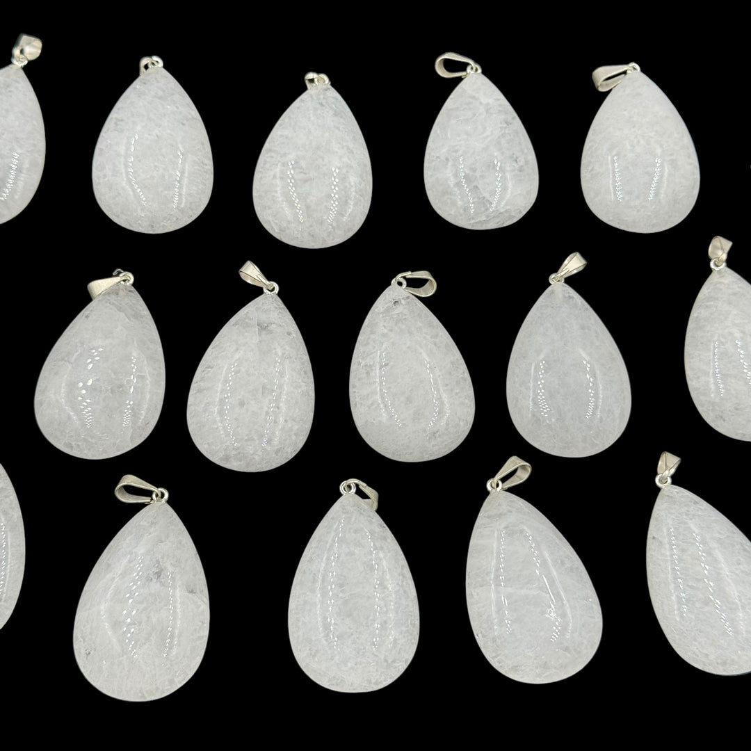 Quartz Teardrop Pendant - Funky Stuff