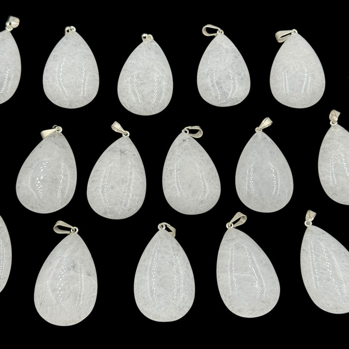Quartz Teardrop Pendant - Funky Stuff