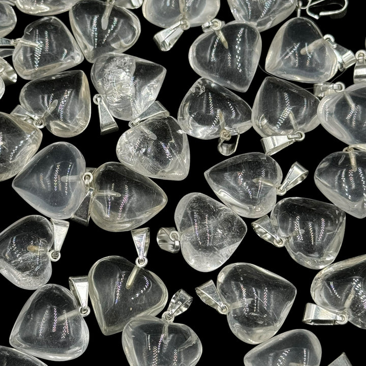 Quartz Mini Heart Pendant - Funky Stuff