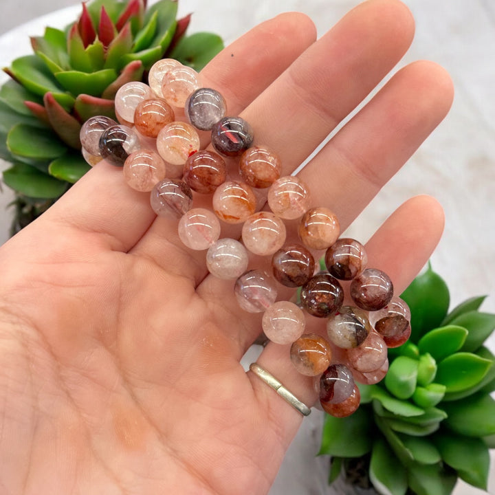 Hematoid Quartz Bracelet - Funky Stuff