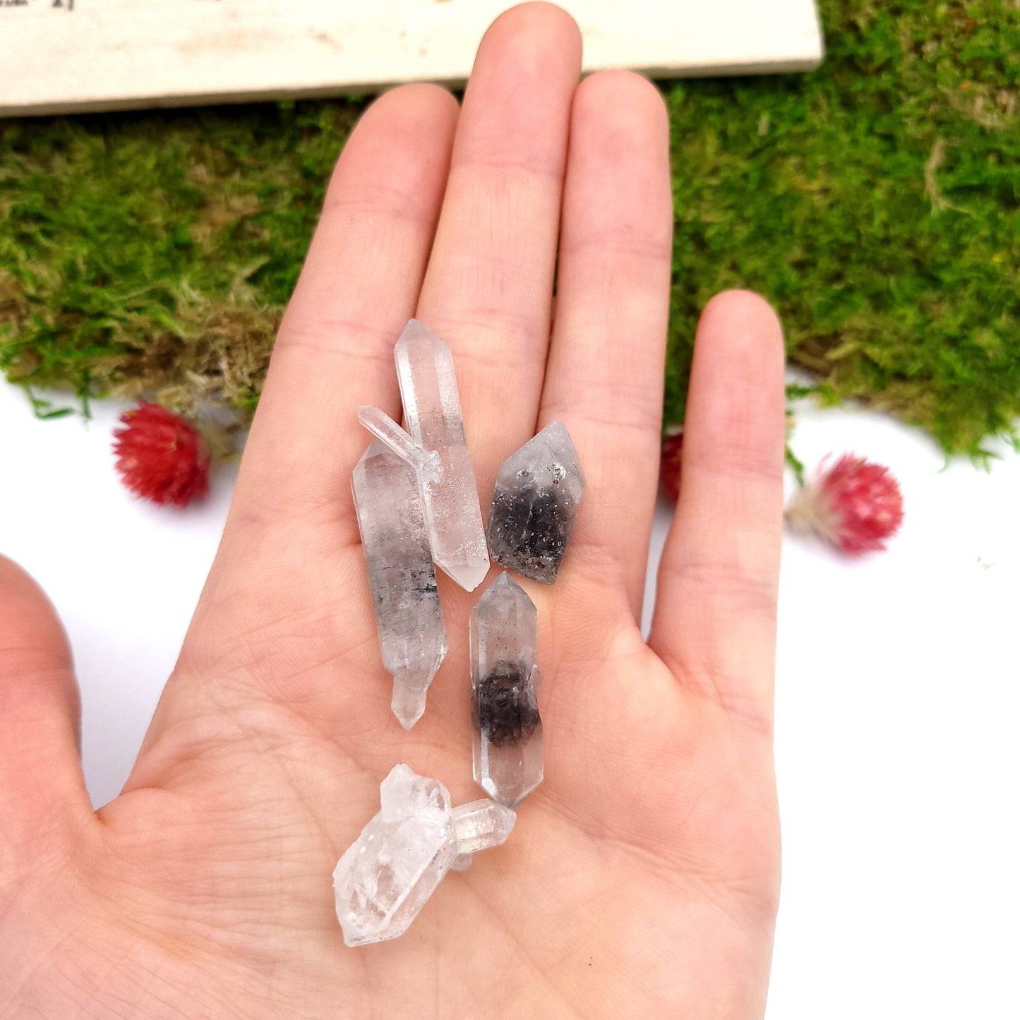 Tibetan Carbon Included Quartz