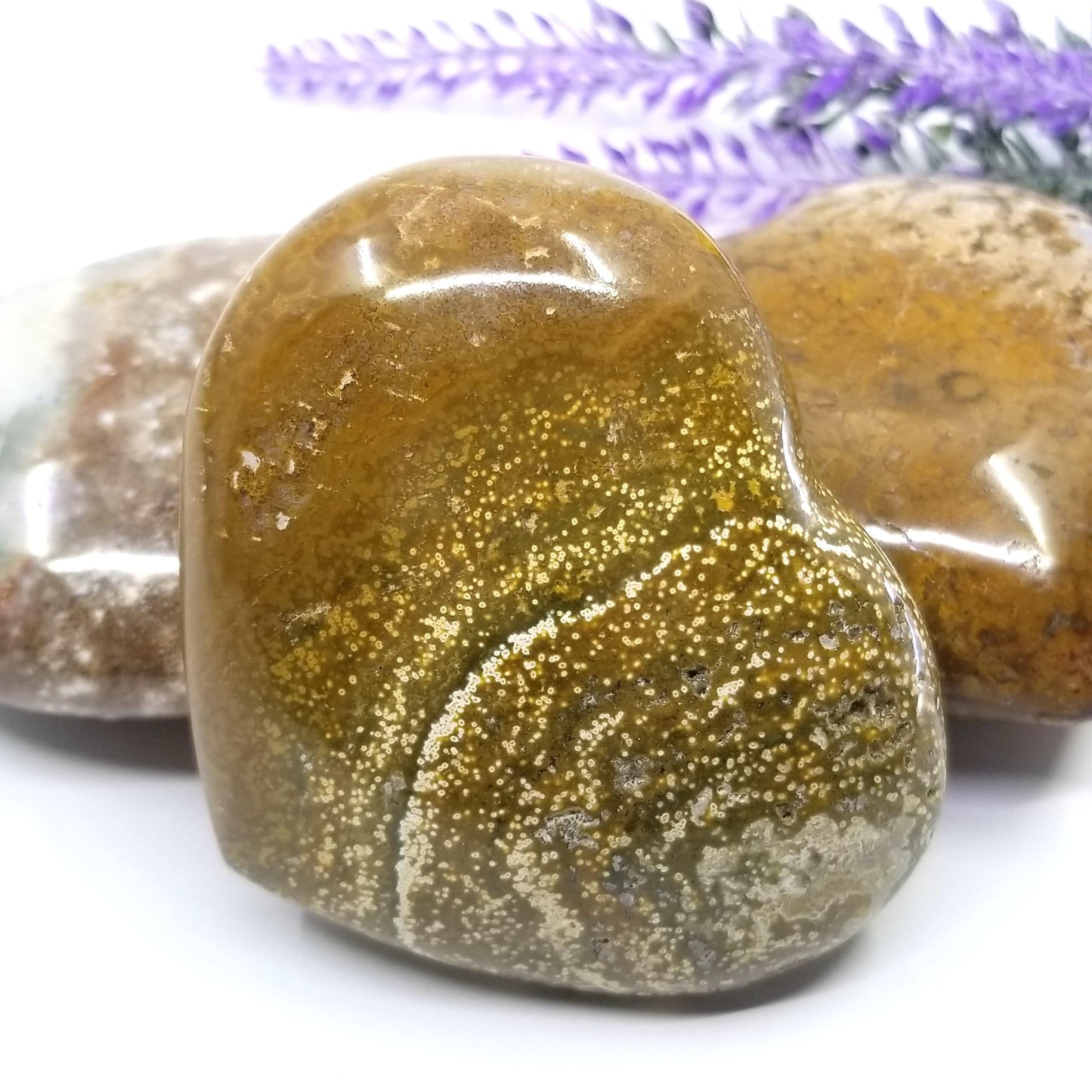 Ocean Jasper Heart - Funky Stuff