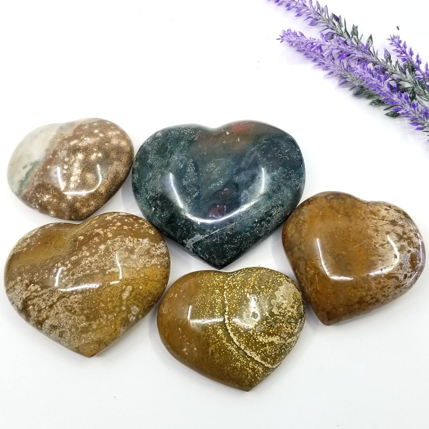 Ocean Jasper Heart - Funky Stuff
