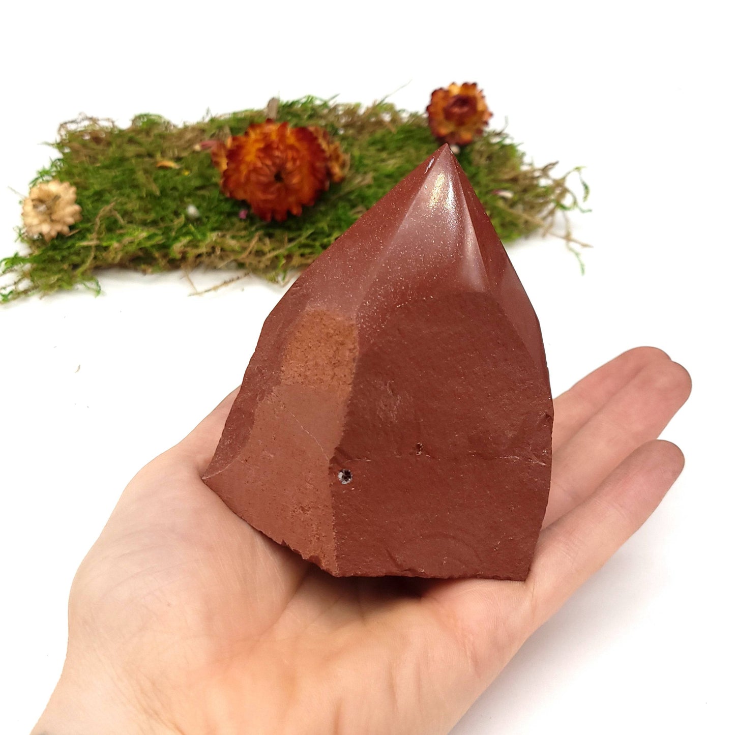 Red Jasper Polished Point
