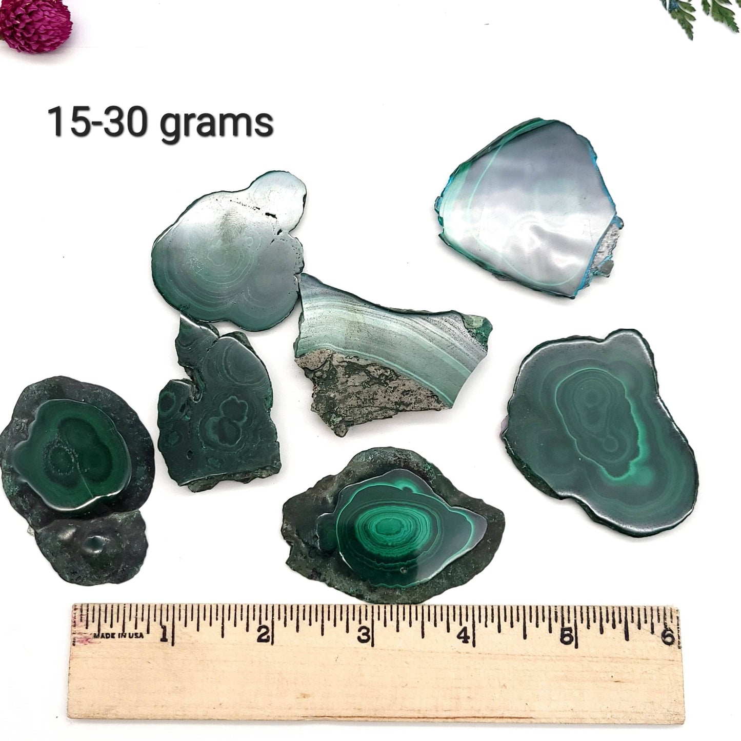 Malachite Slice