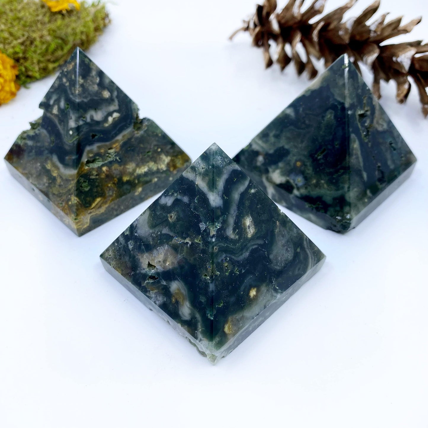 Ocean Jasper Pyramid