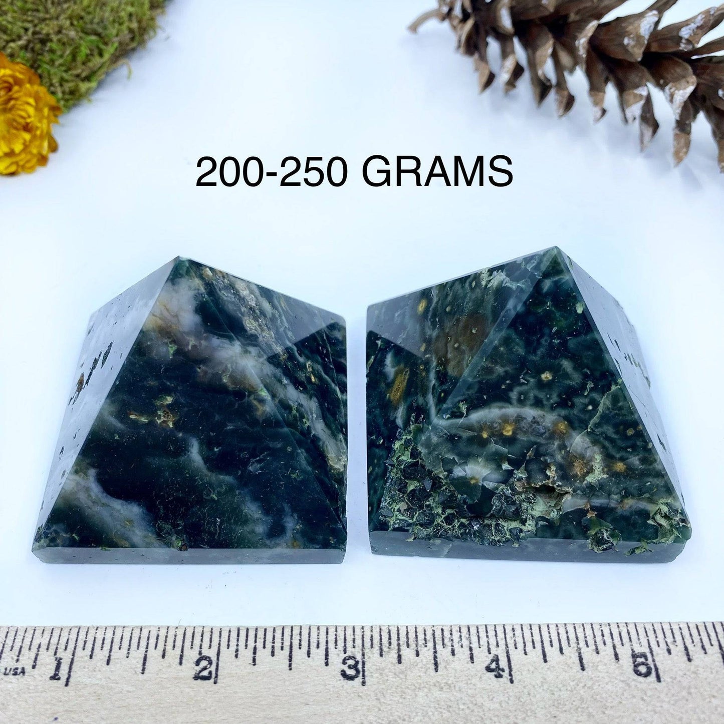 Ocean Jasper Pyramid