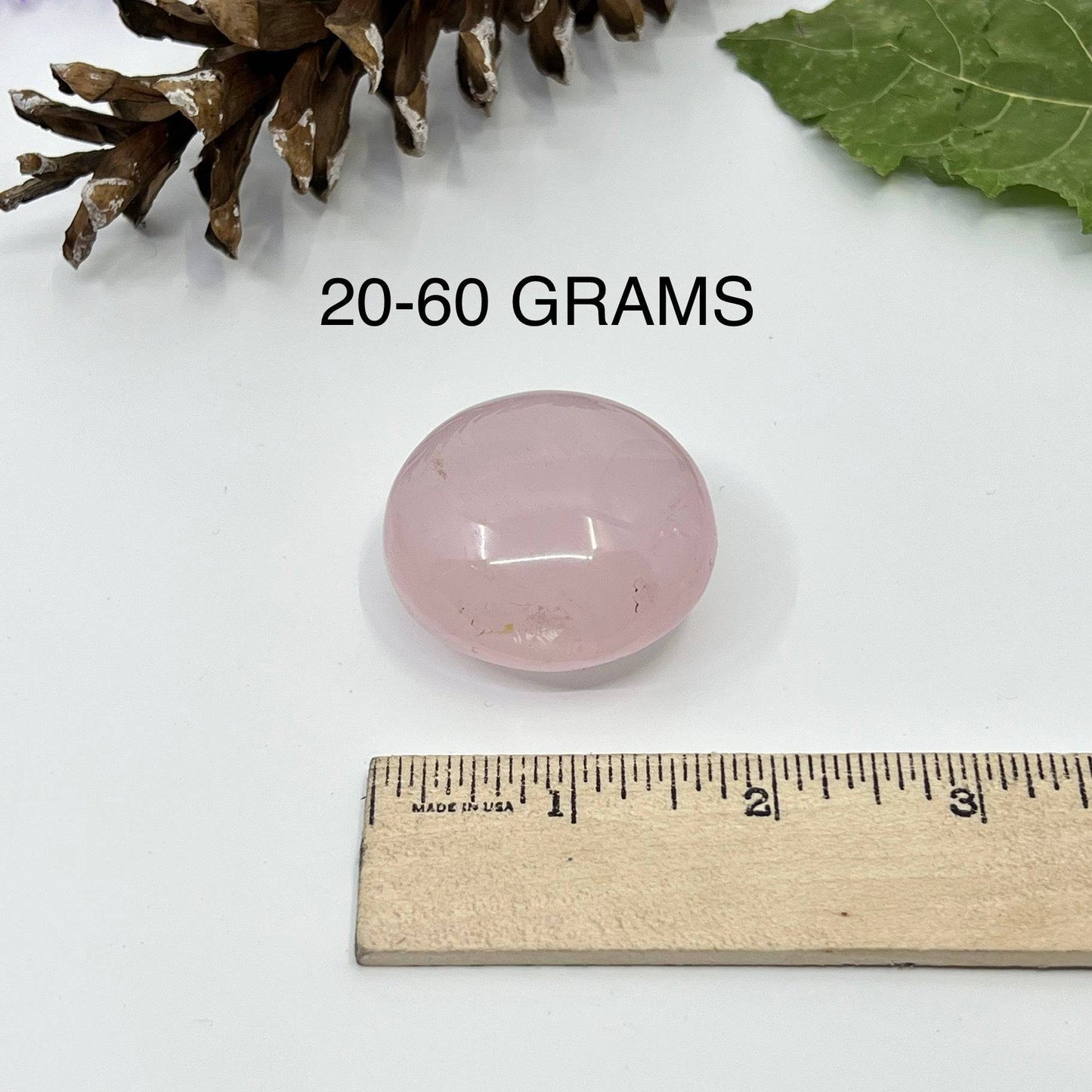 Rose Quartz Palmstone - Funky Stuff