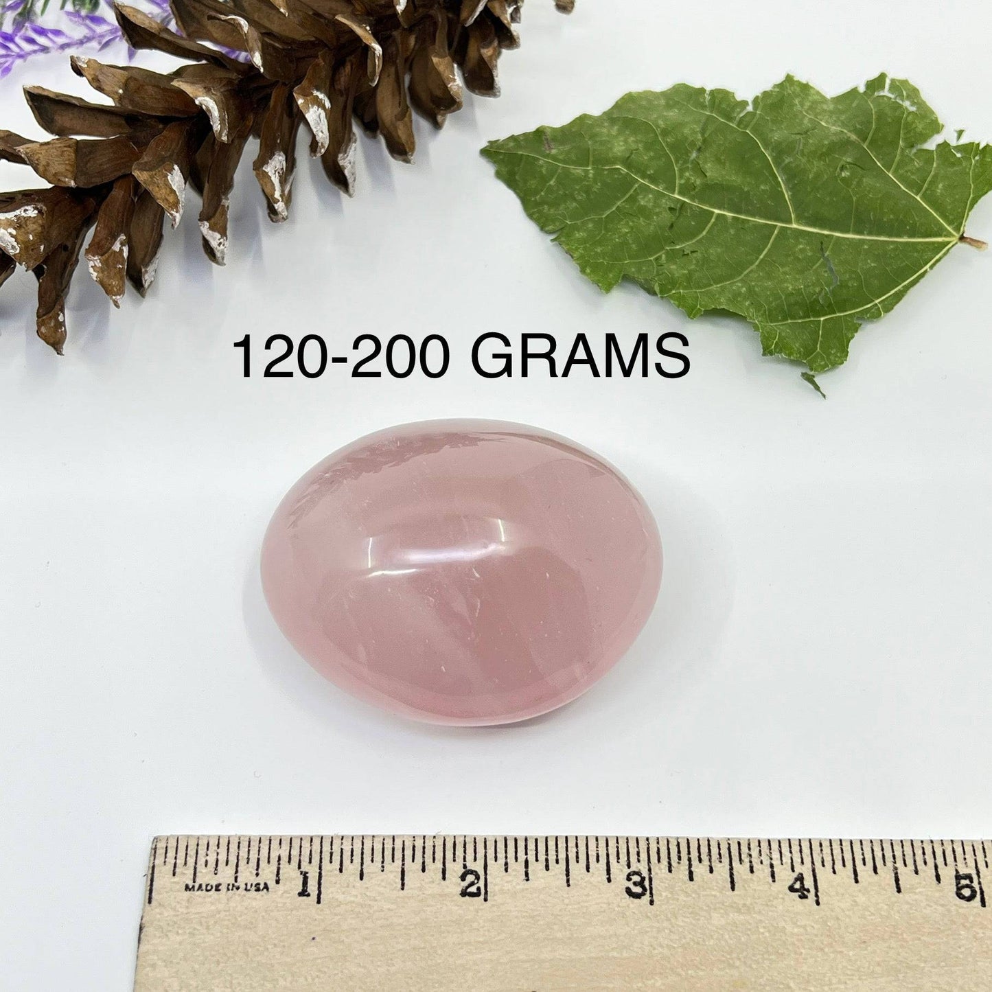Rose Quartz Palmstone - Funky Stuff