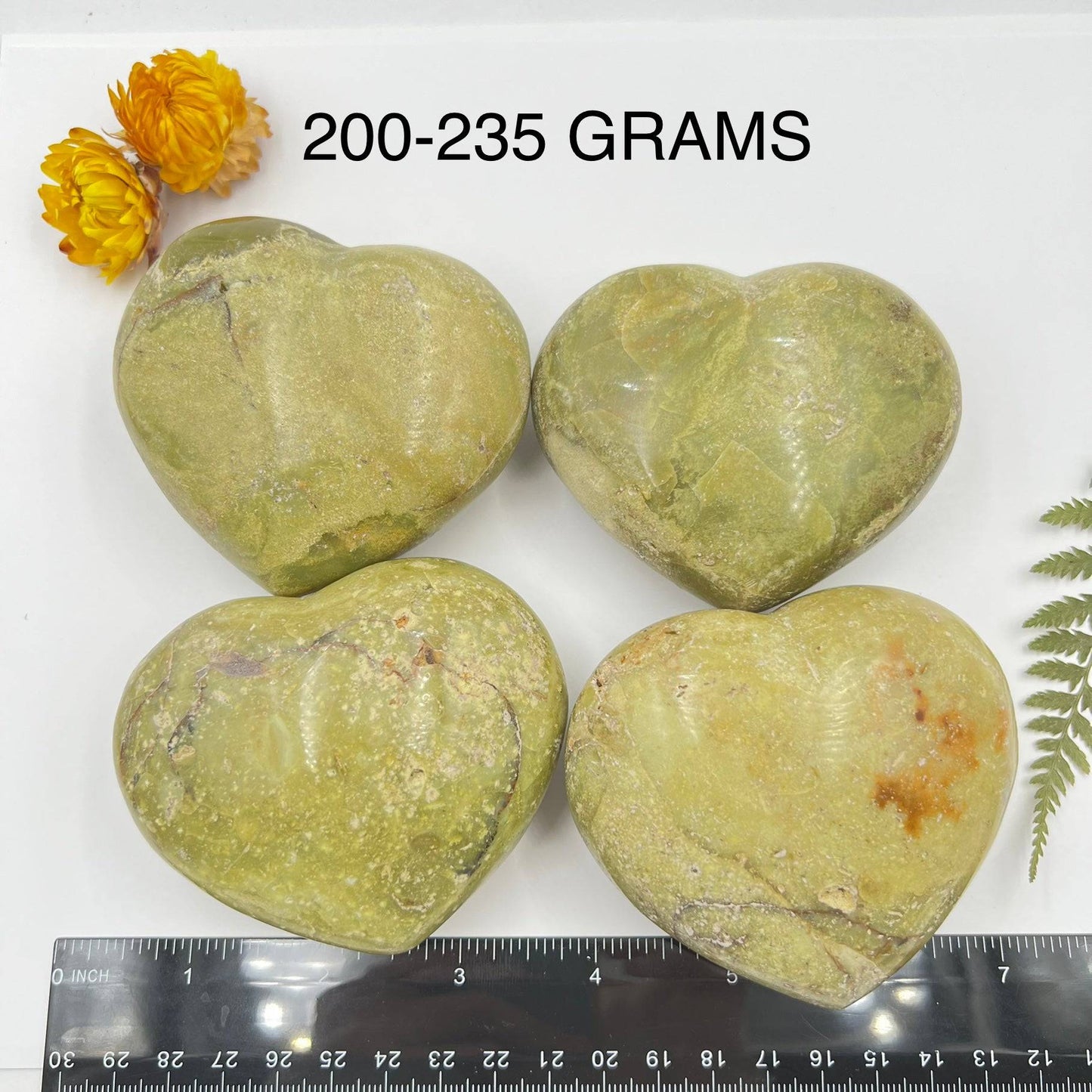 Green Opal Heart