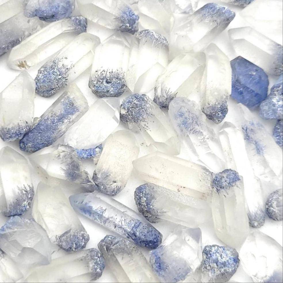 Dumortierite Included Quartz - Funky Stuff
