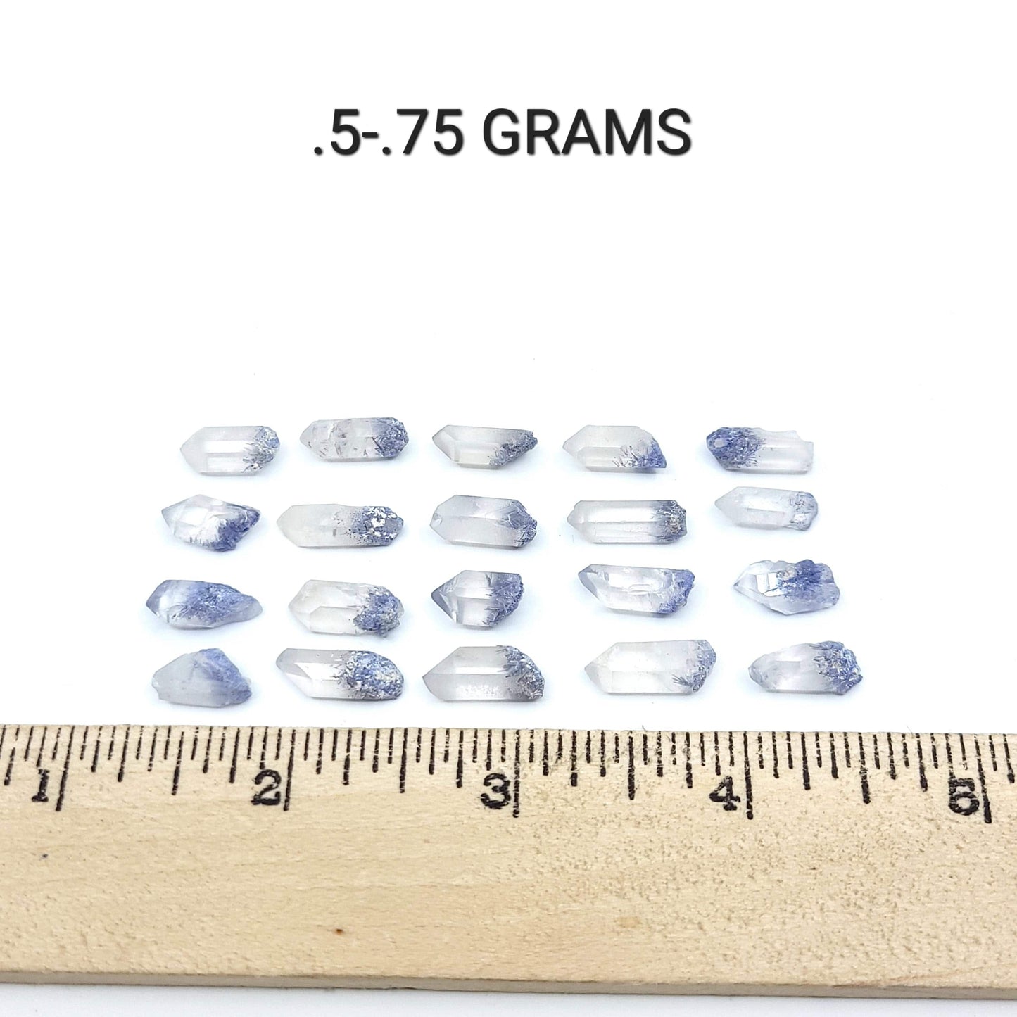 Dumortierite Included Quartz - Funky Stuff