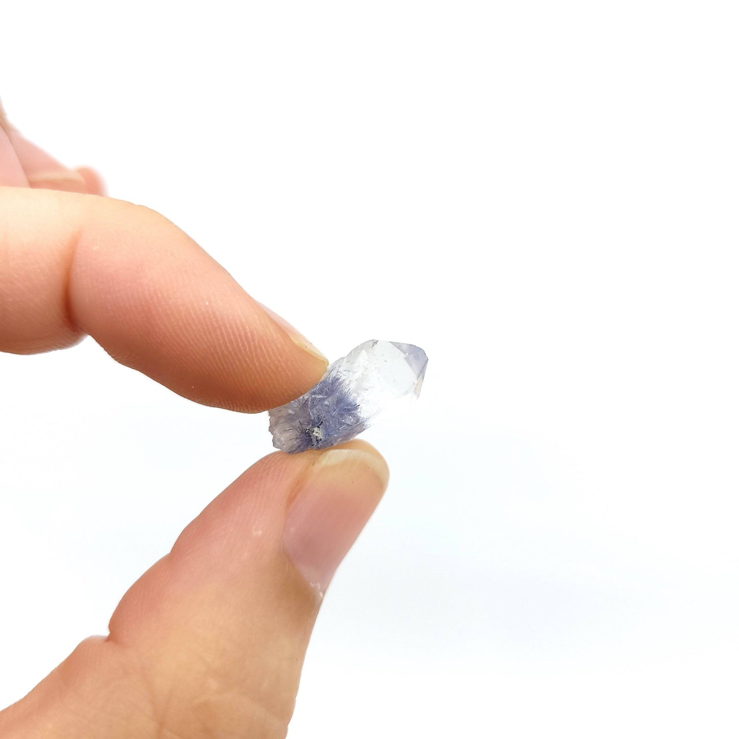 Dumortierite Included Quartz - Funky Stuff