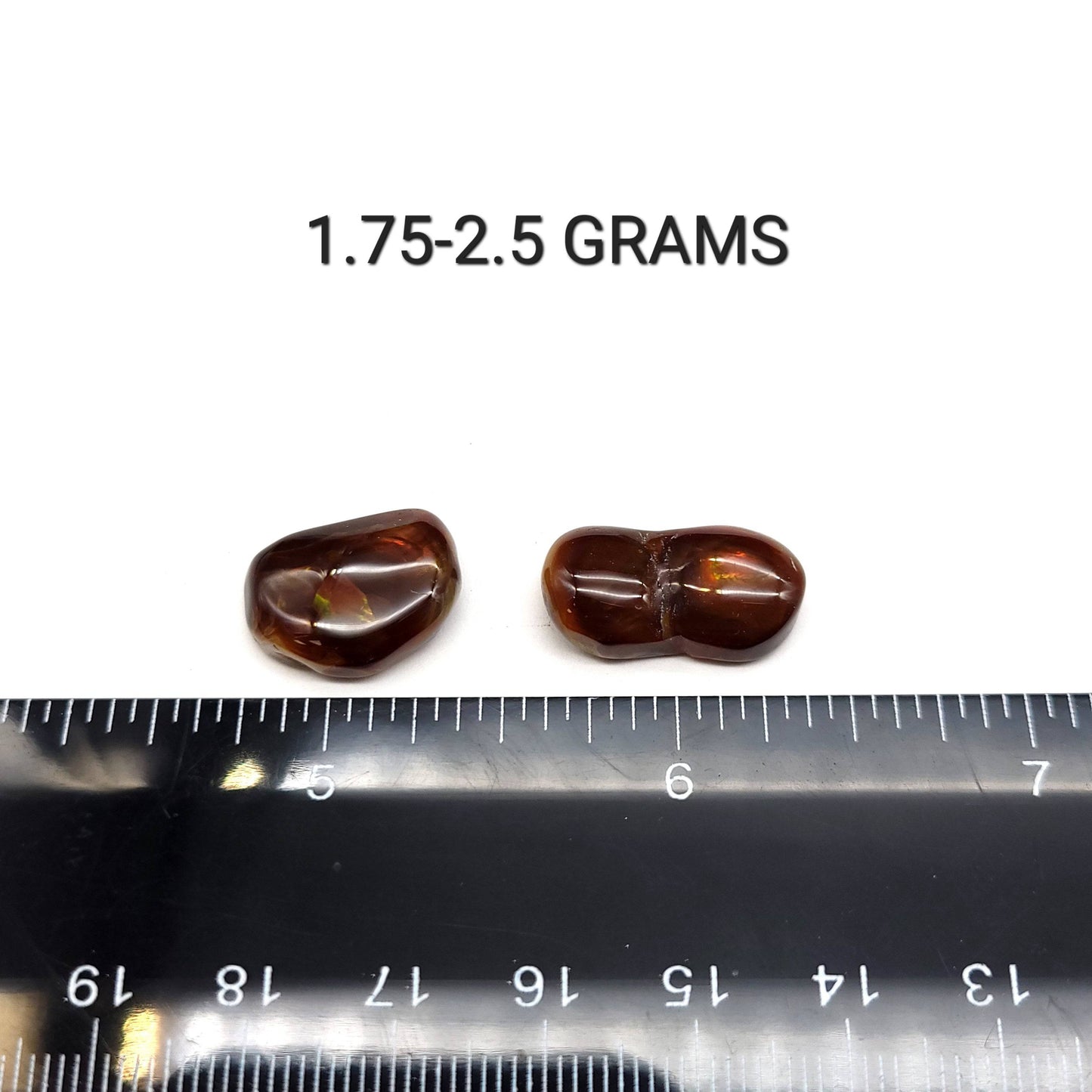 Fire Agate Cabochon - A Grade