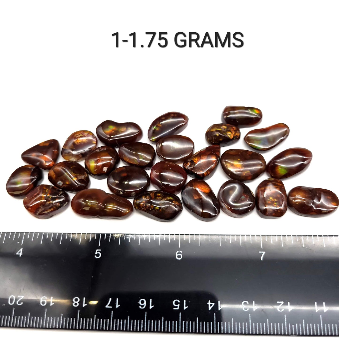 Fire Agate Cabochon - A Grade