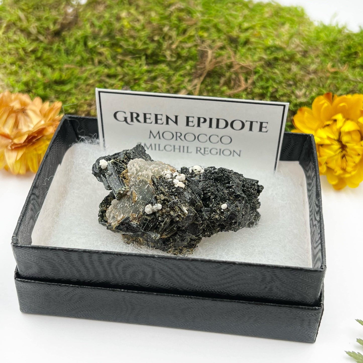 Green Epidote (Boxed Specimen)