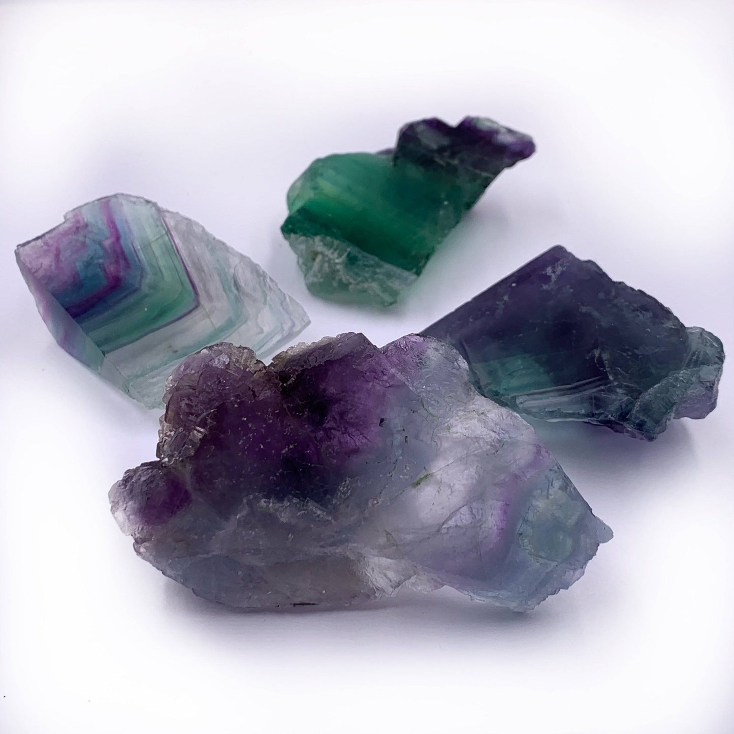 Fluorite Slice (1/2 Polished)