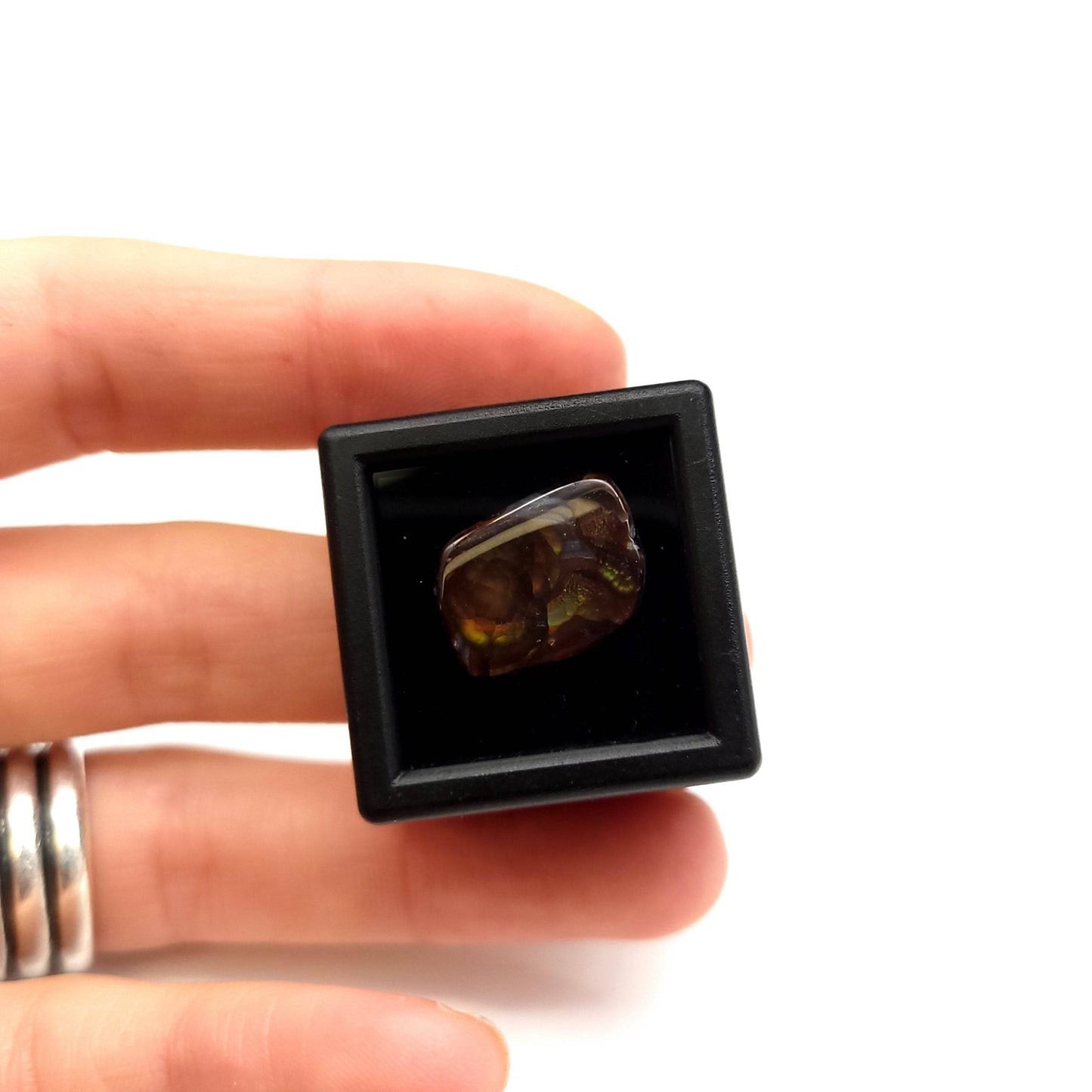 Fire Agate Cabochon - Funky Stuff