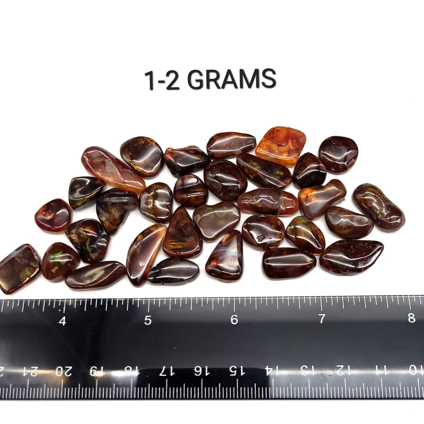Fire Agate Cabochon - Funky Stuff