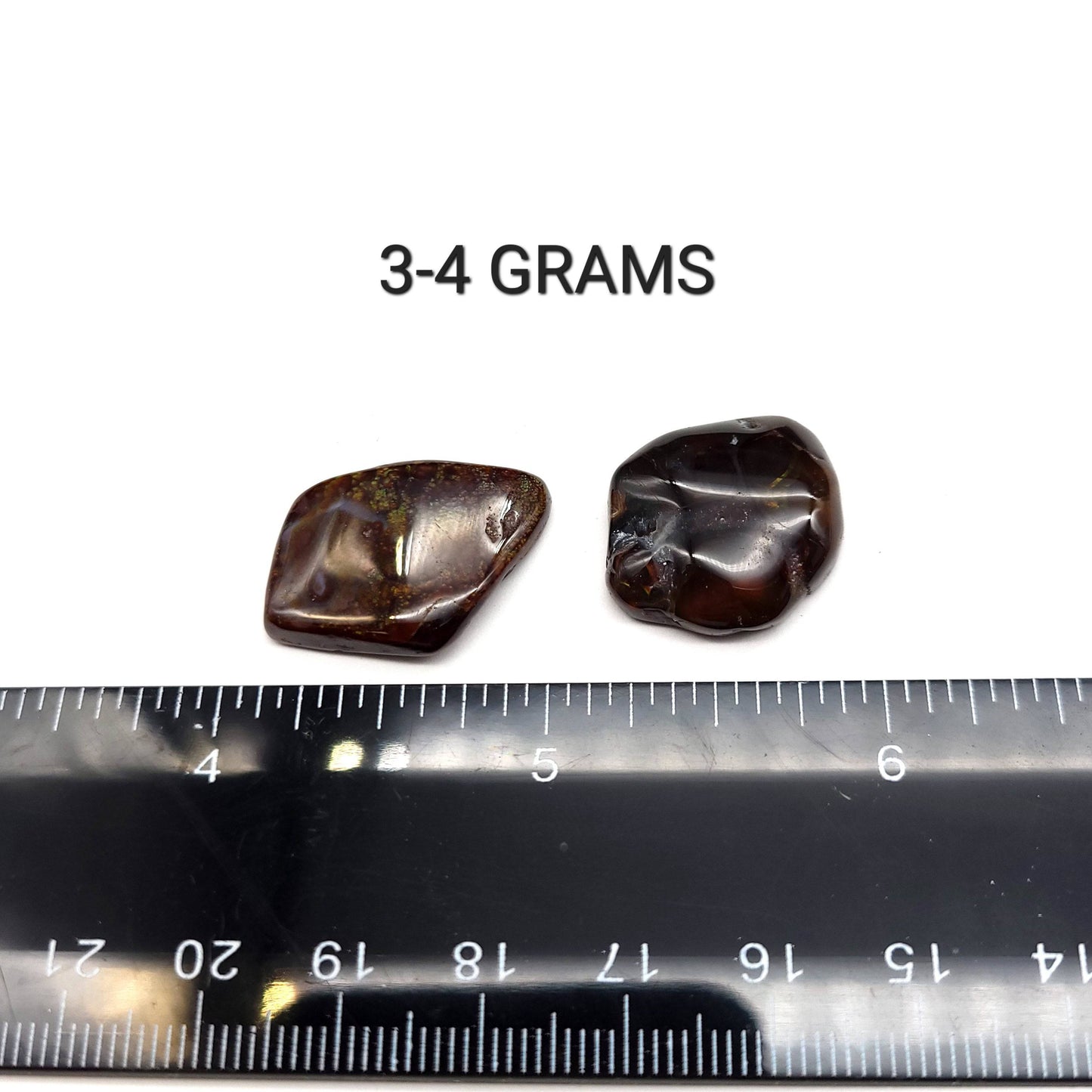 Fire Agate Cabochon - Funky Stuff