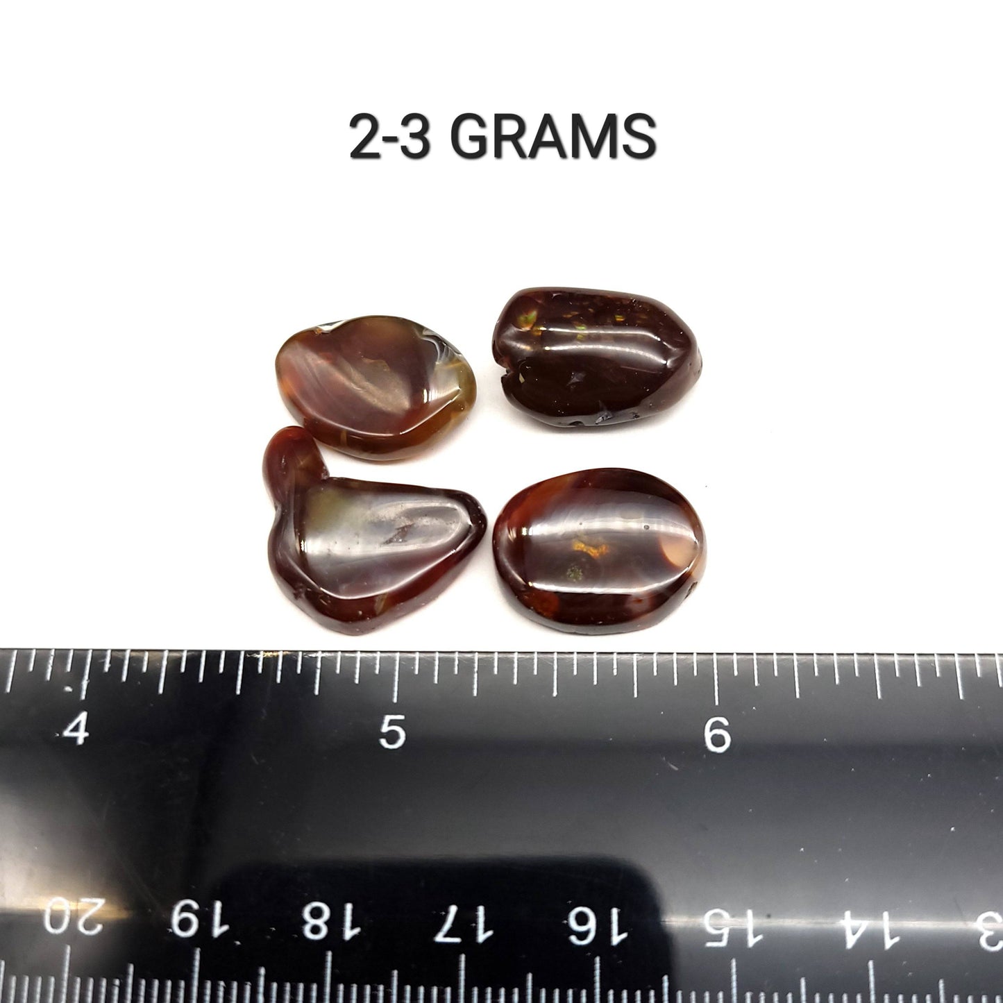 Fire Agate Cabochon - Funky Stuff
