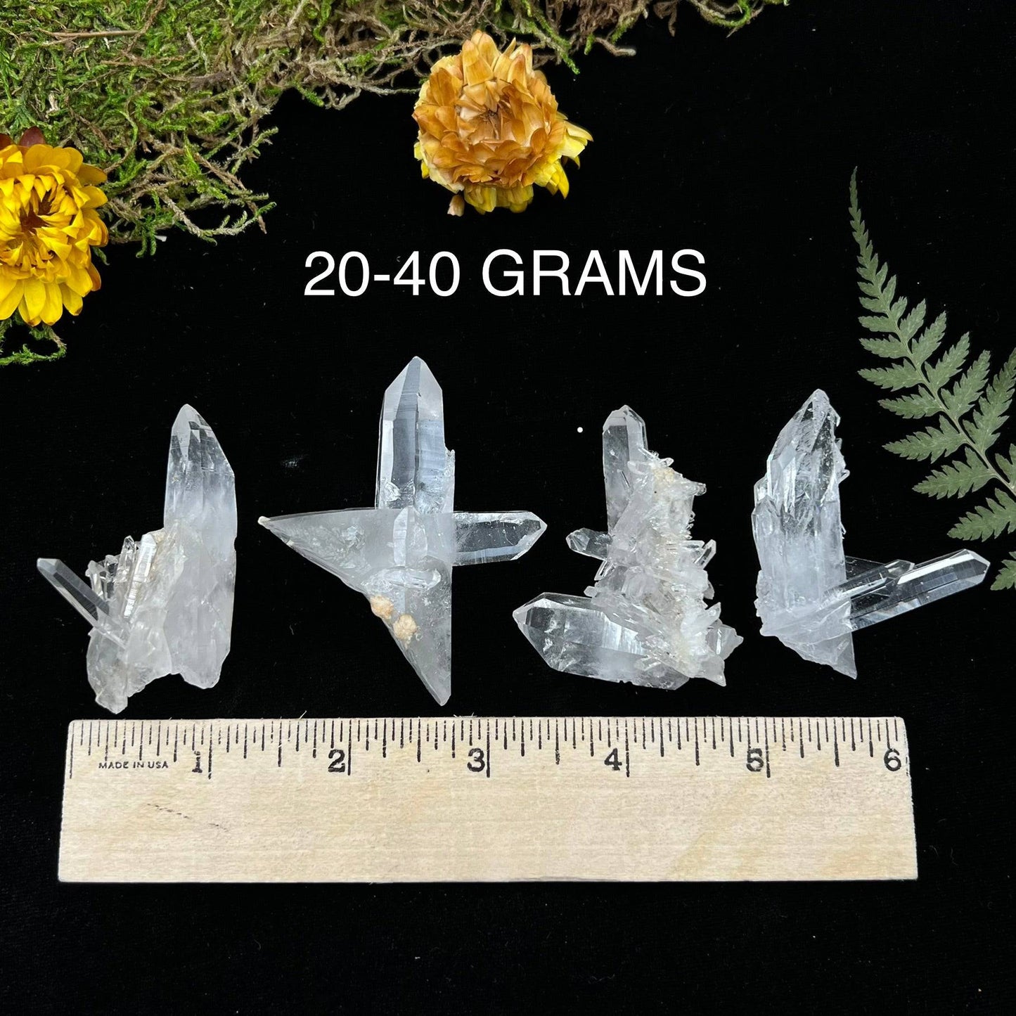 Colombian Quartz Cluster (Boxed Specimen)