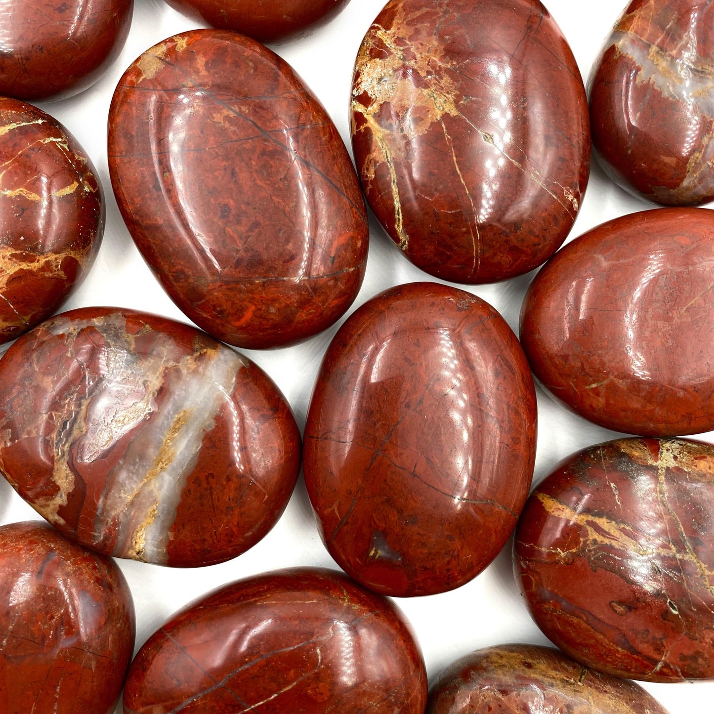 Red Jasper Palmstone