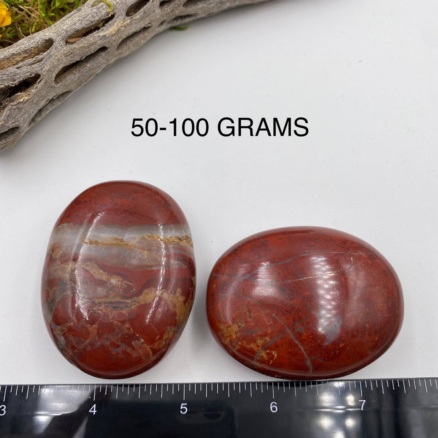 Red Jasper Palmstone