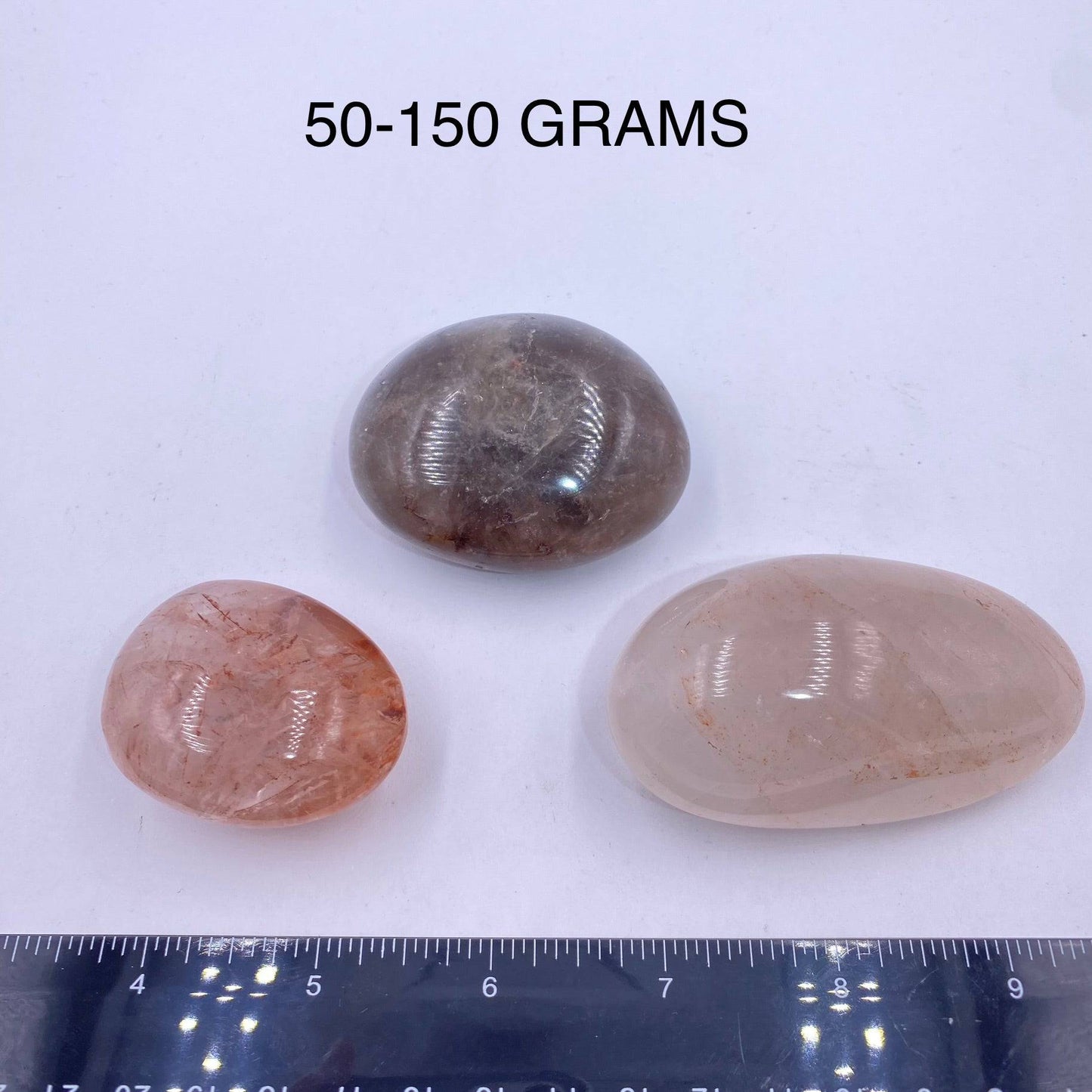 Hematoid Quartz Palmstone - Funky Stuff