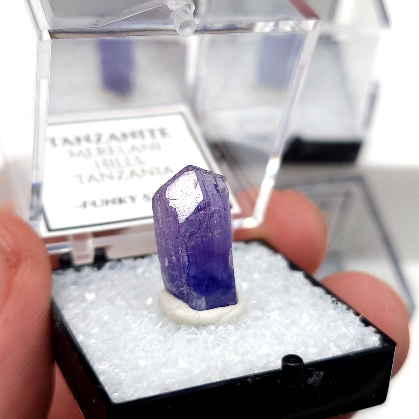 Tanzanite (Thumbnail Case Specimen)