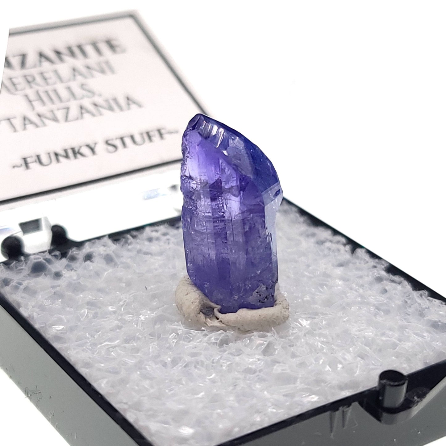 Tanzanite (Thumbnail Case Specimen)