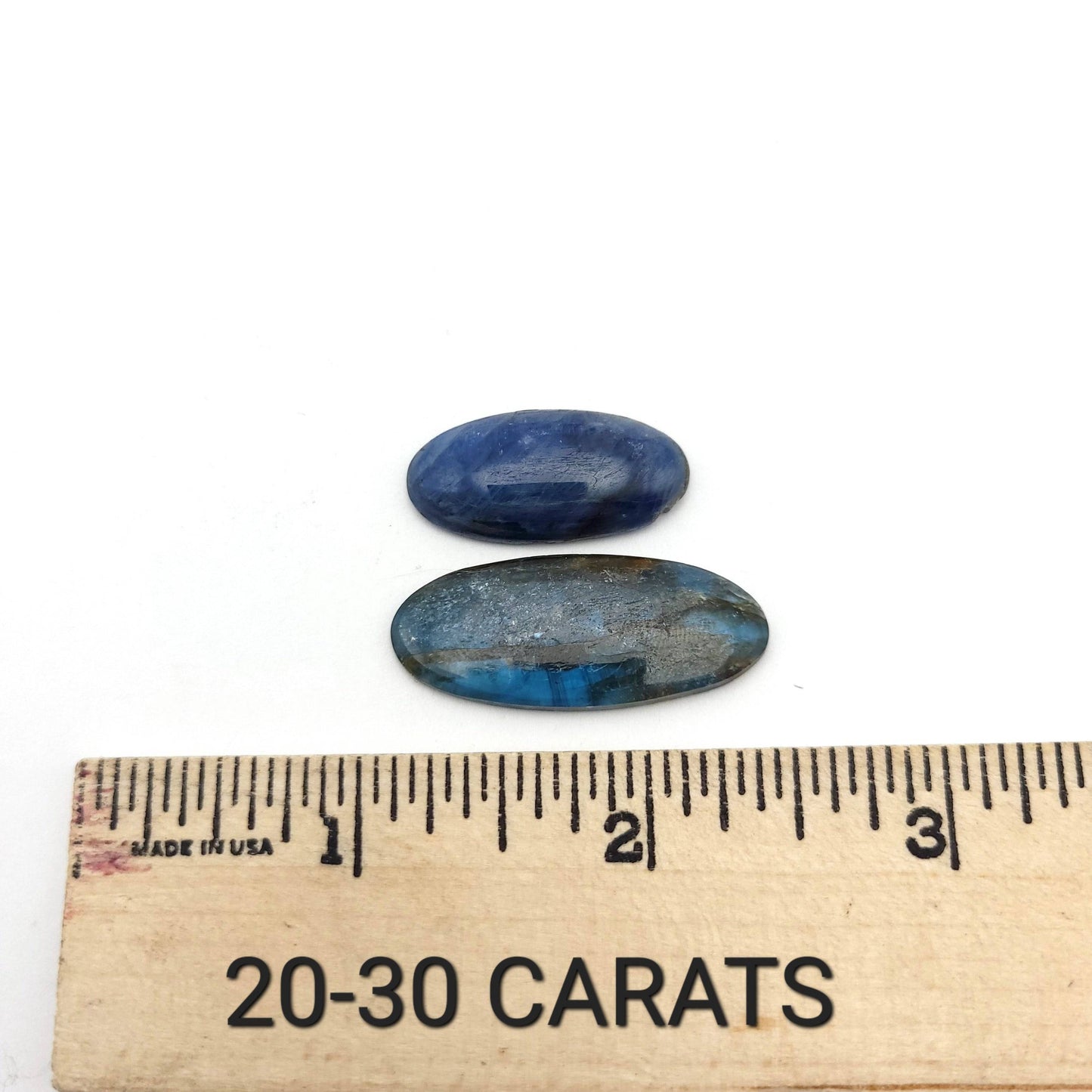 Blue Kyanite Cabochon - Narrow Oval