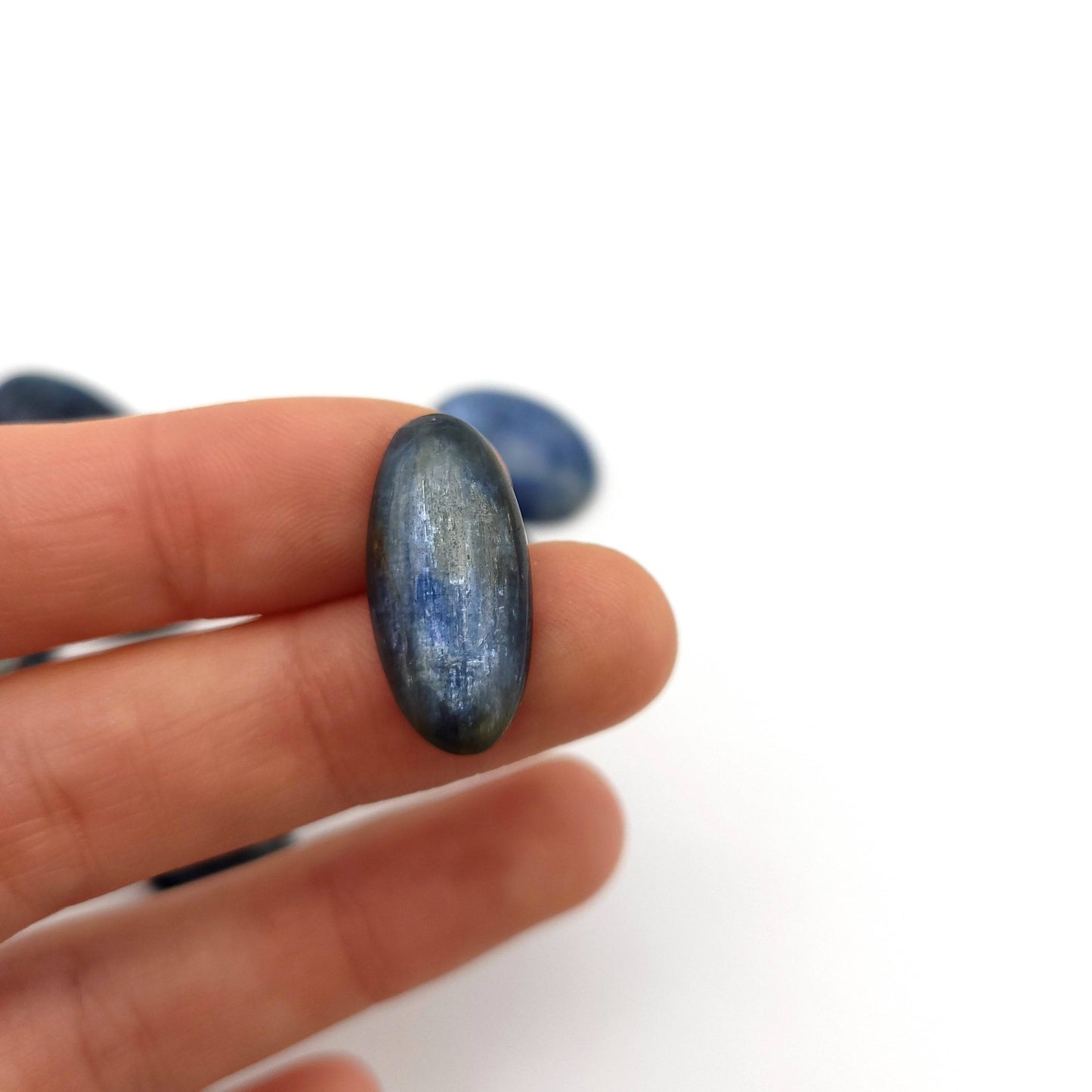 Blue Kyanite Cabochon - Oval