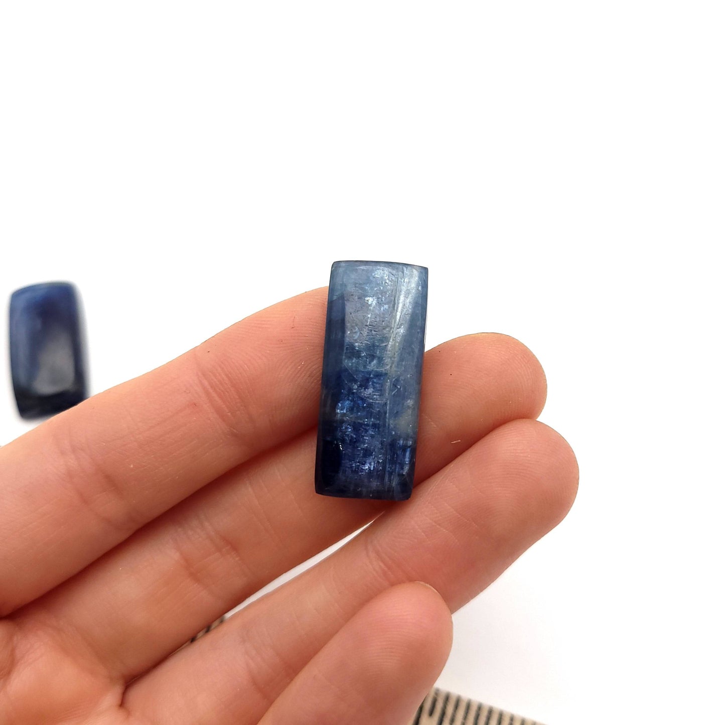 Blue Kyanite Cabochon - Rectangle