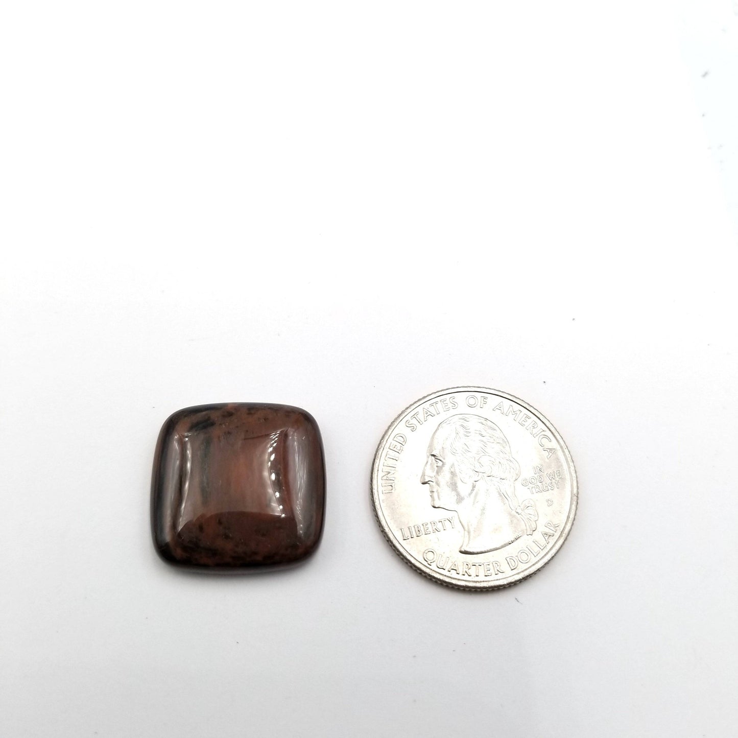Goldsheen Obsidian Cabochon 20x20mm (Square)