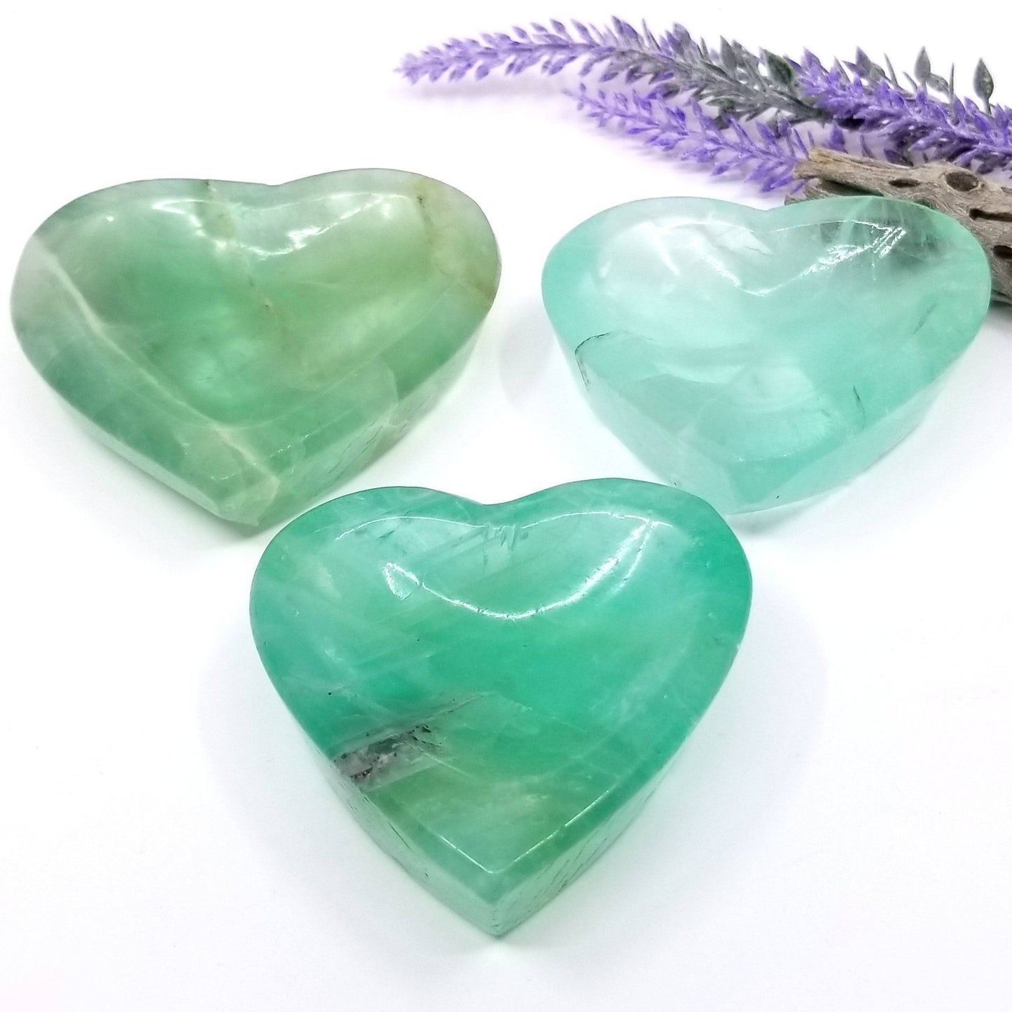 Fluorite Heart Shaped Dish (3-4")