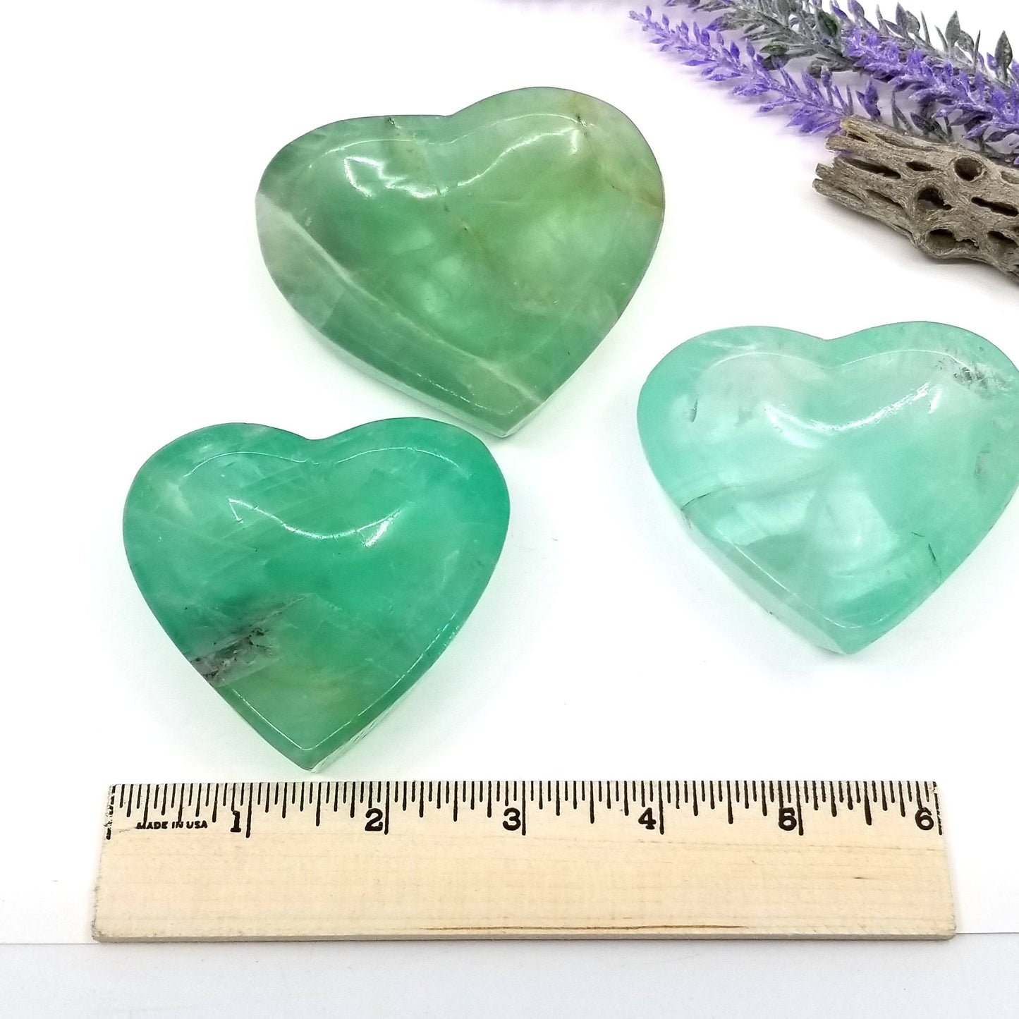 Fluorite Heart Shaped Dish (3-4")