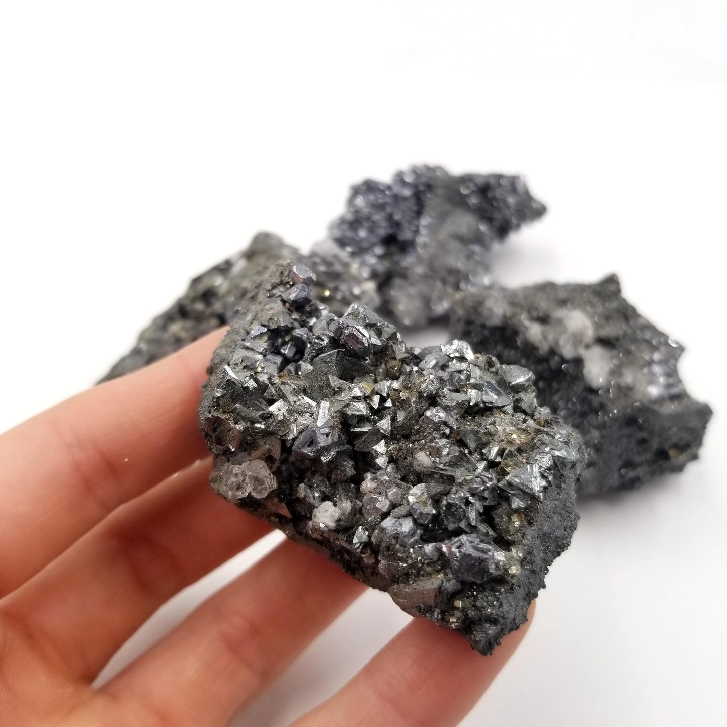 Fluorite With Galena and Pyrite (Medium) - Funky Stuff