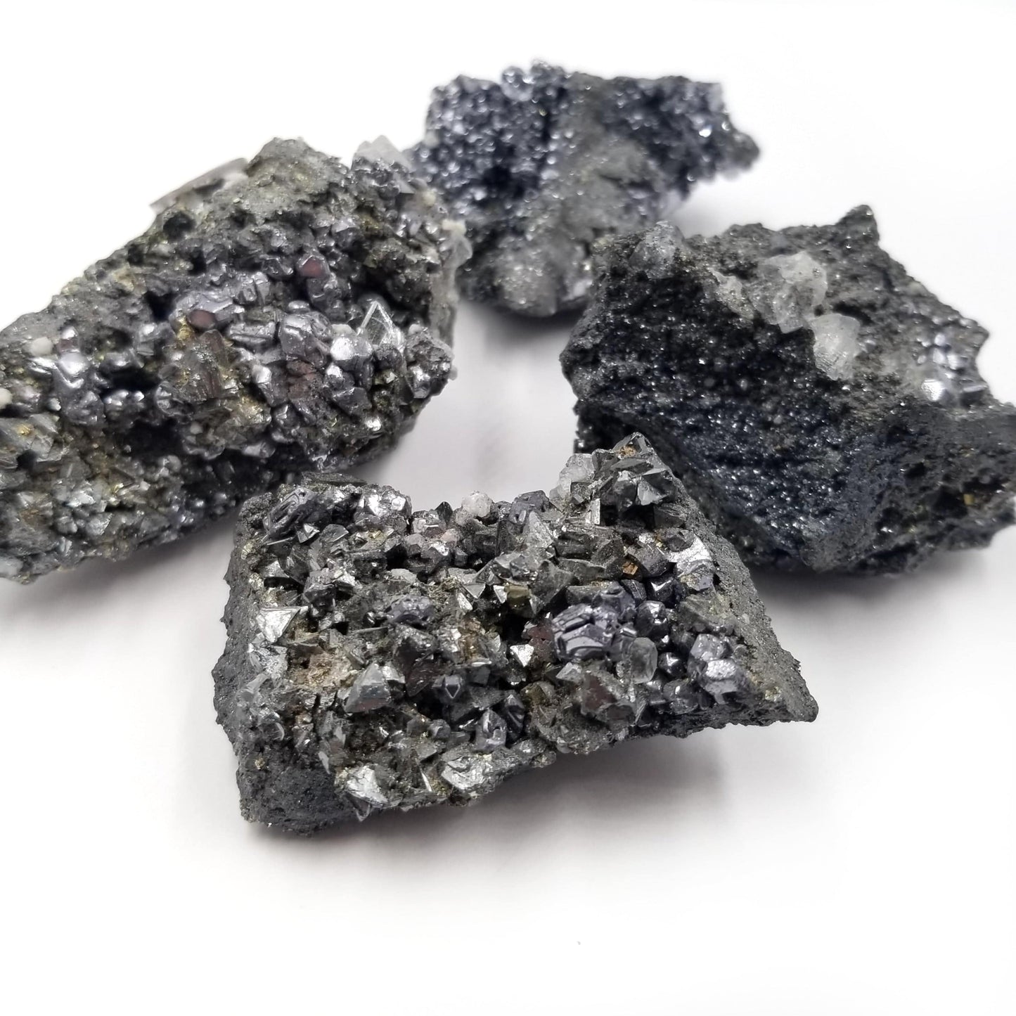 Fluorite With Galena and Pyrite (Medium) - Funky Stuff