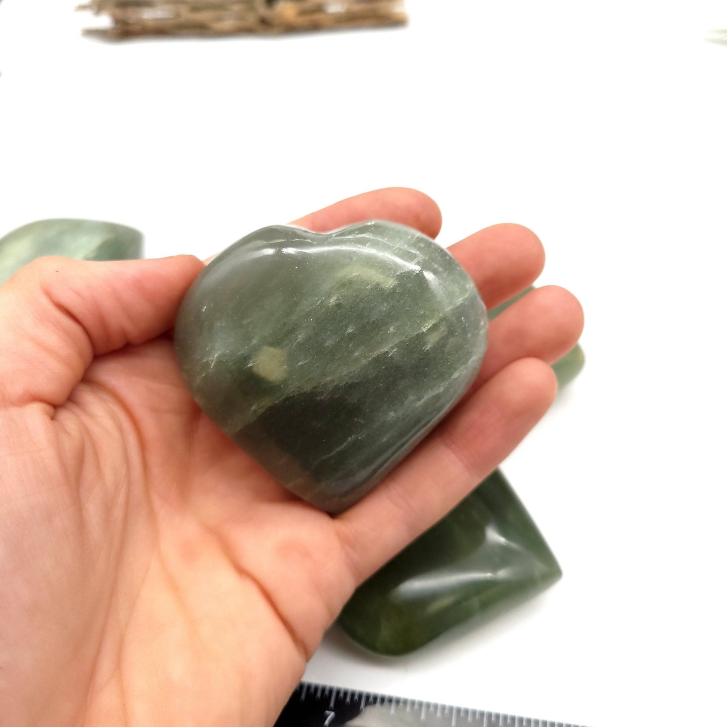 Green Aventurine Heart