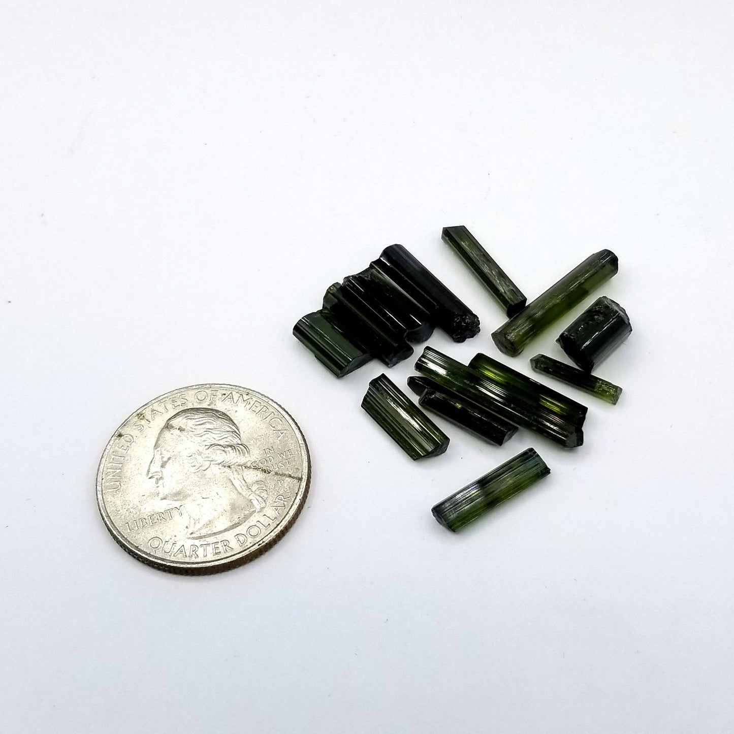 Green Tourmaline - 2 Gram Parcel - Funky Stuff