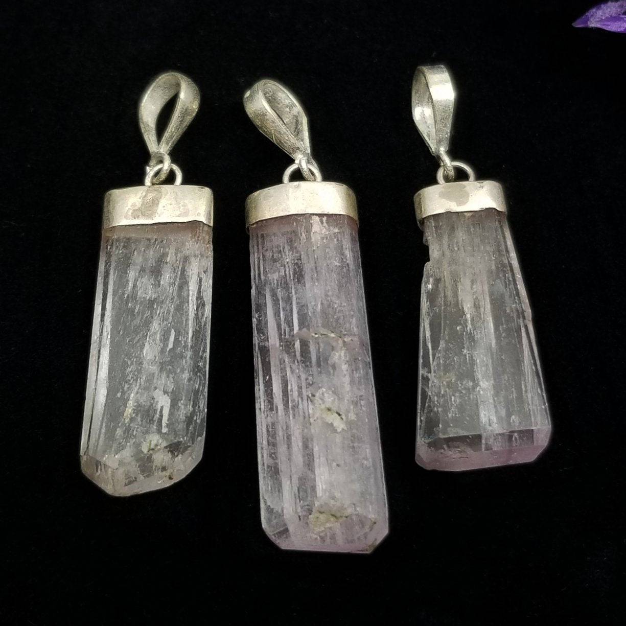 Kunzite Sterling Silver Pendant