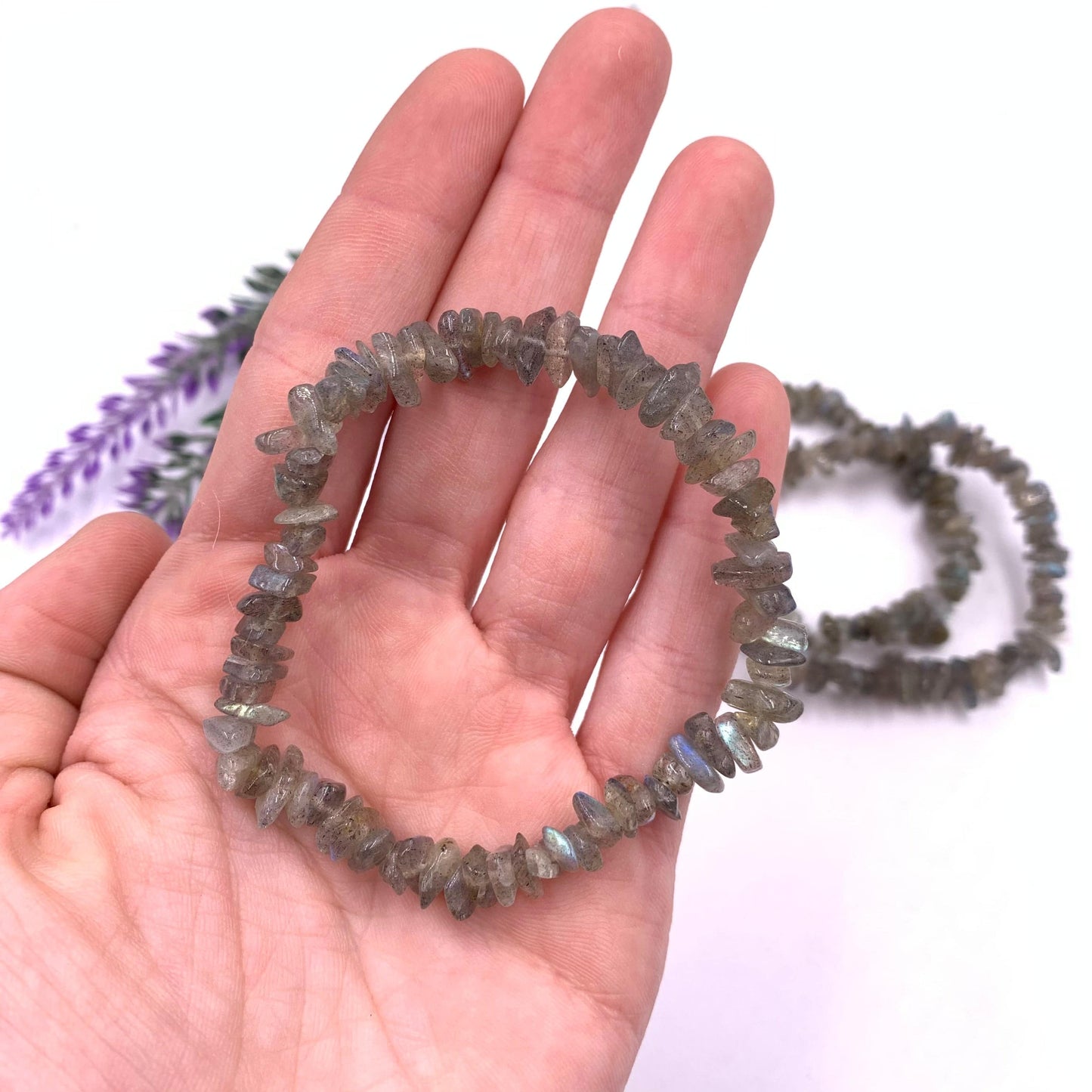 Labradorite Chip Bracelet - Funky Stuff
