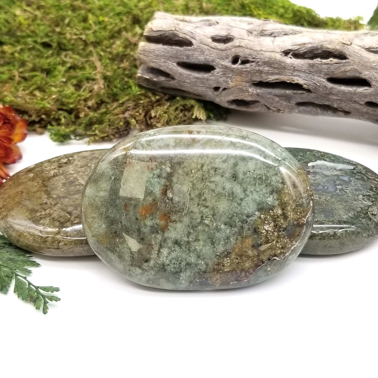 Moss Agate Palmstone