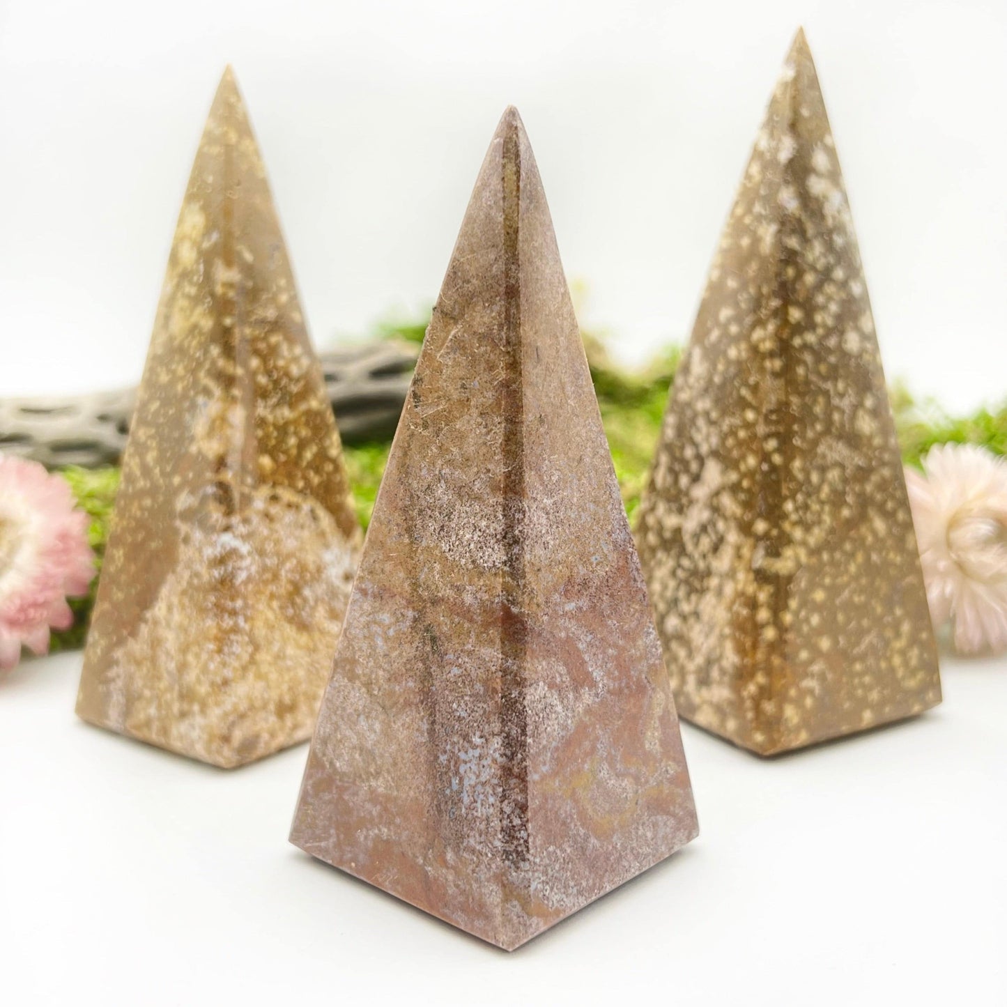 Ocean Jasper Pyramid (Long)