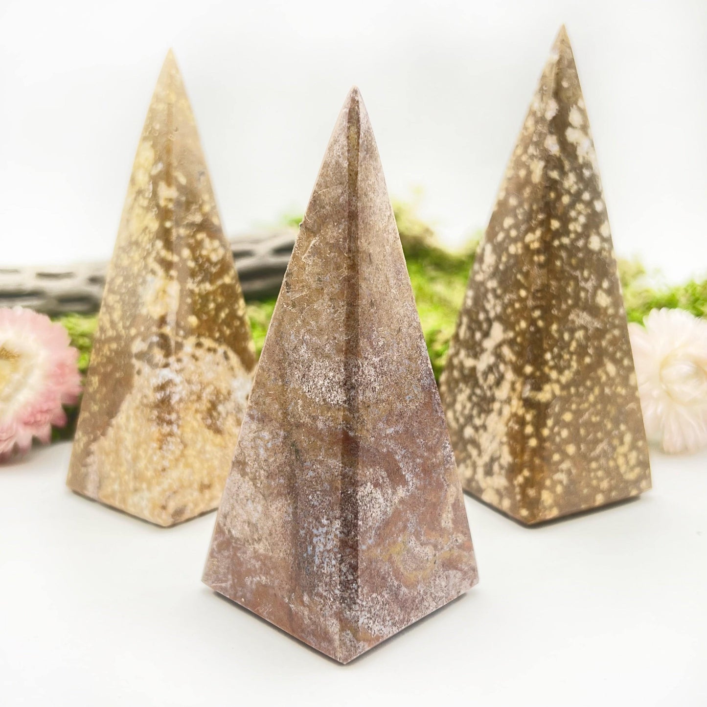 Ocean Jasper Pyramid (Long)