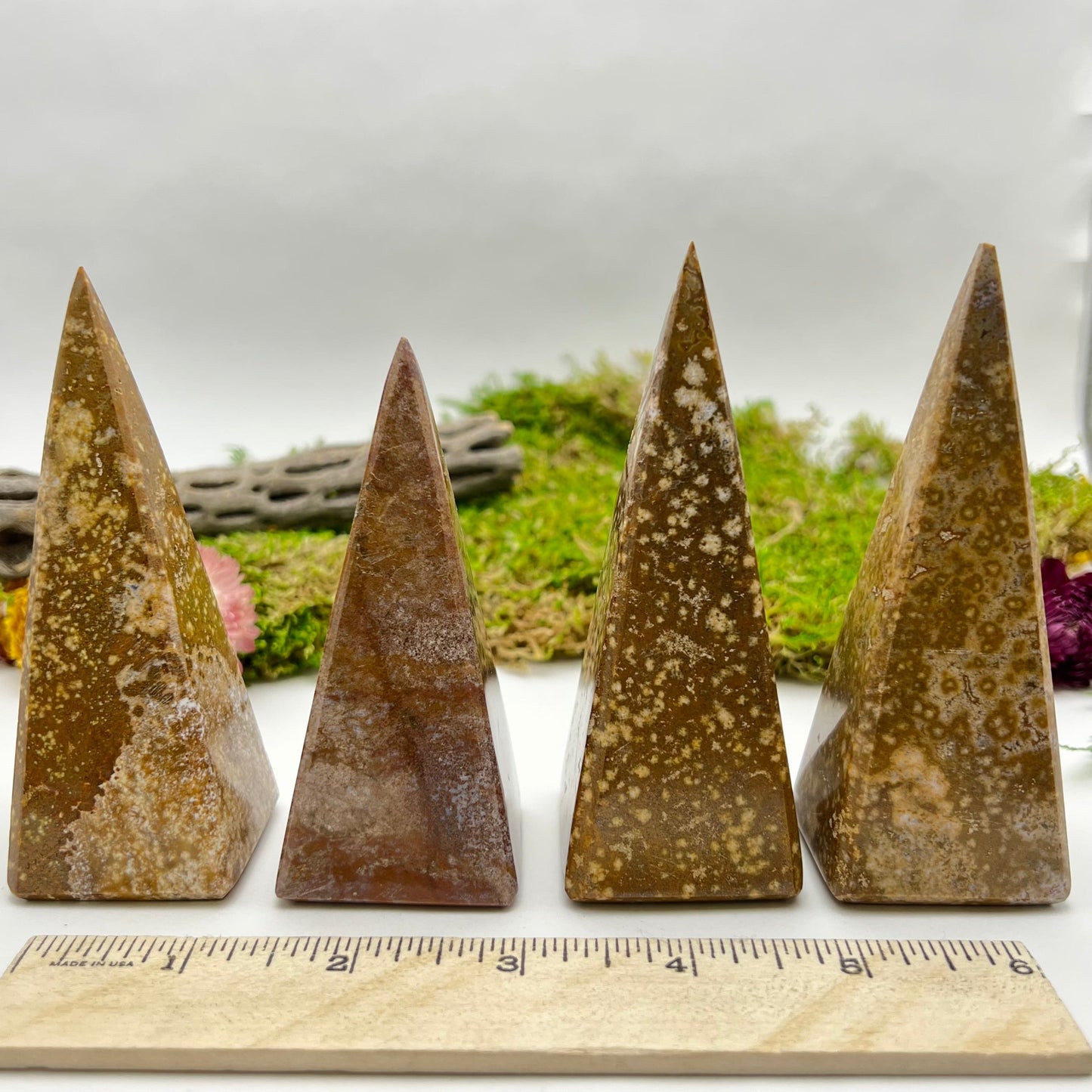 Ocean Jasper Pyramid (Long)