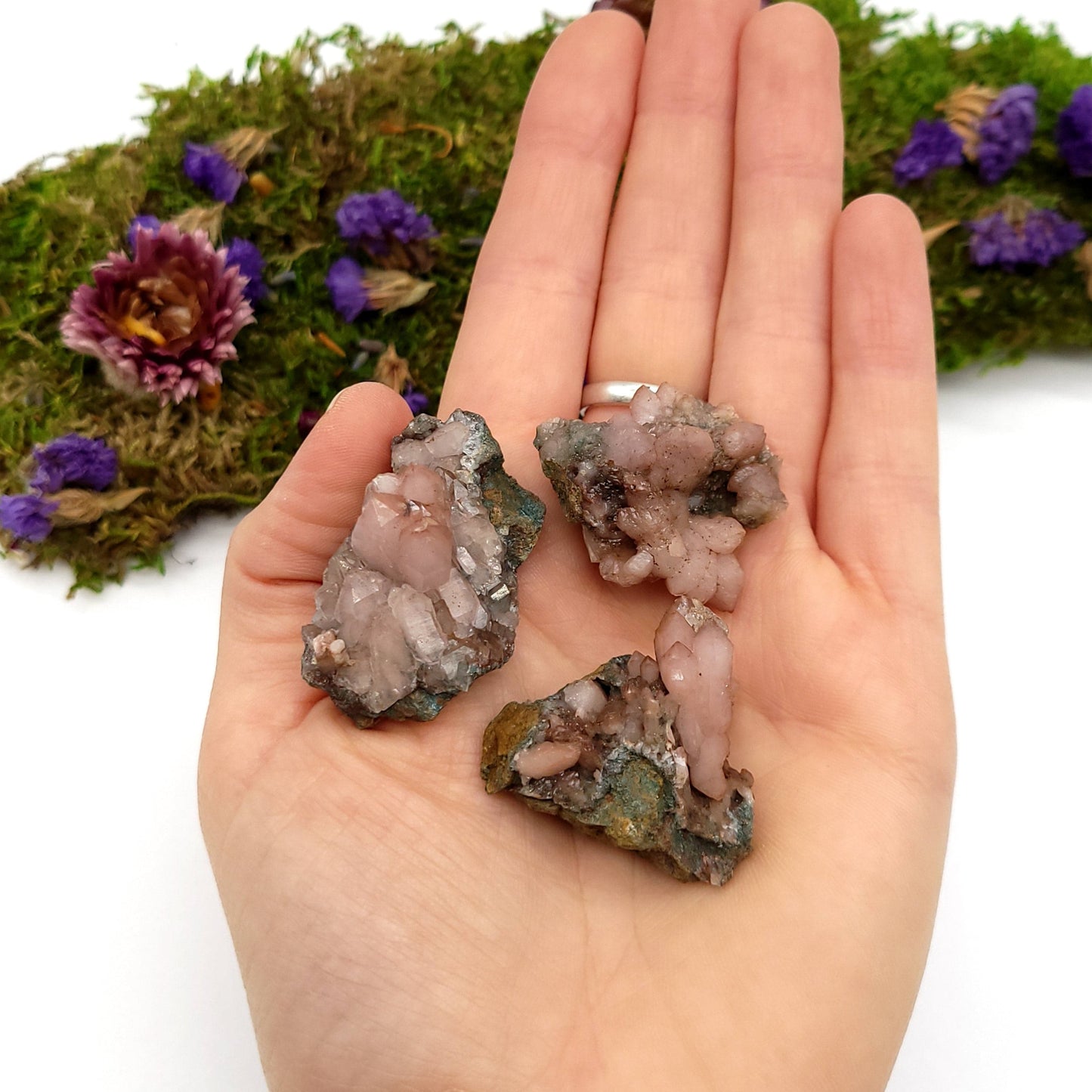 Pink Quartz Mini Cluster