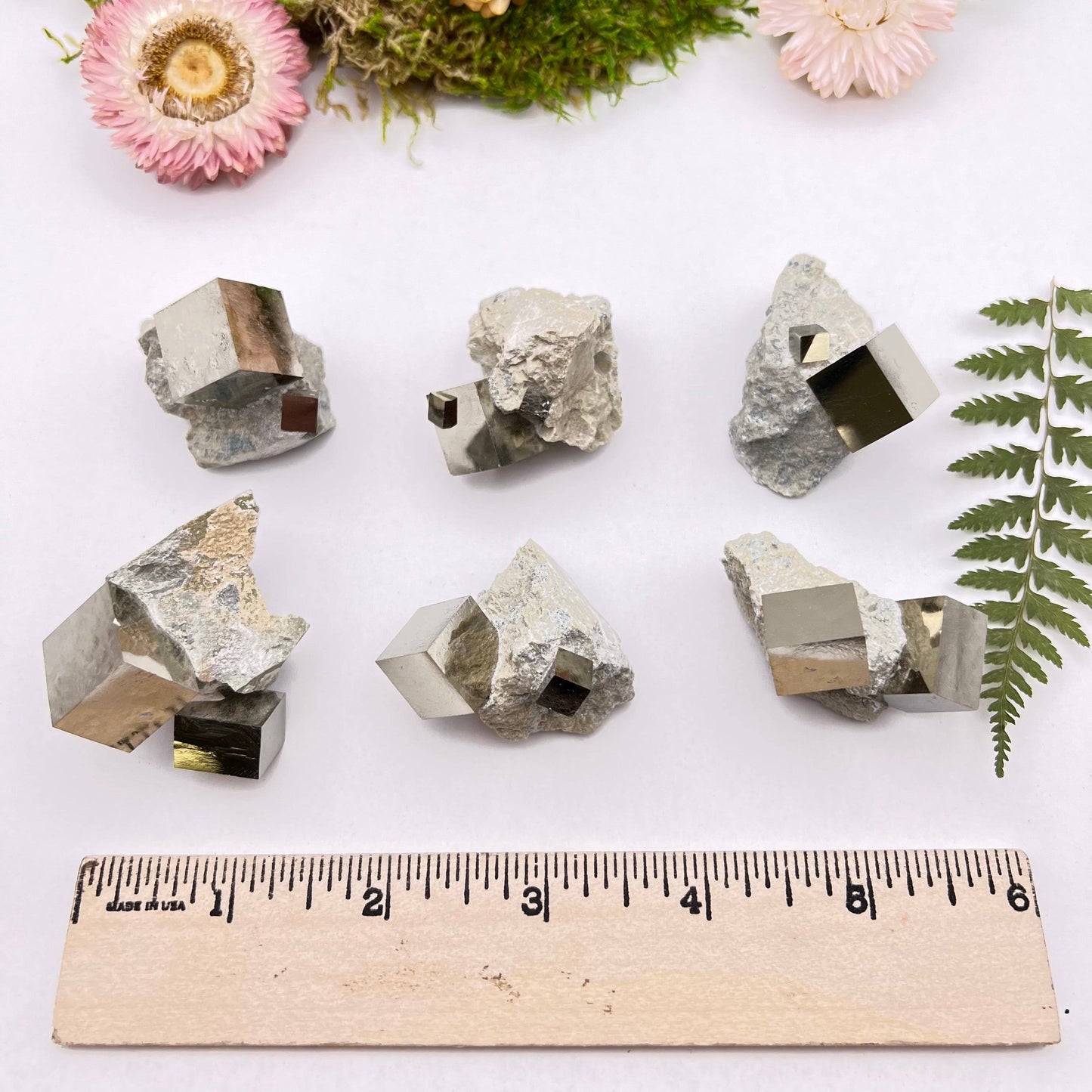 Pyrite on Matrix (Double Cube)